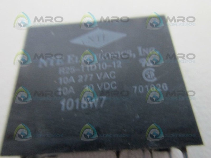 NTE ELECTRONICS R25-11D10-12 POWER RELAY  UNMP