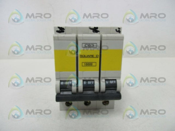SQUARE D QO363EC10 CIRCUIT BREAKER  UNMP