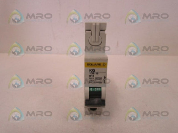 SQUARE D KQ10B116 CIRCUIT BREAKER 16A  UNMP