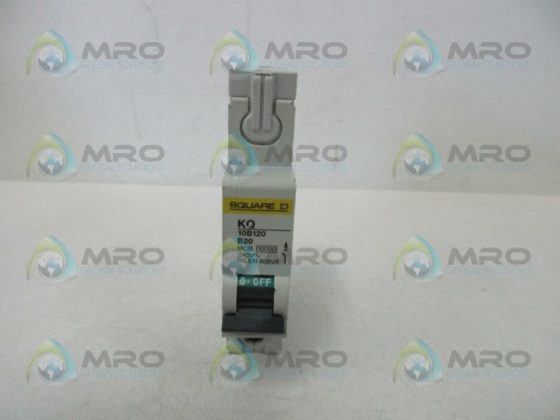 SQUARE D KQ10B120 CIRCUIT BREAKER 20A  UNMP