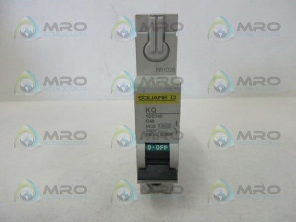 SQUARE D KQ10C140 CIRCUIT BREAKER 40A  NSNP