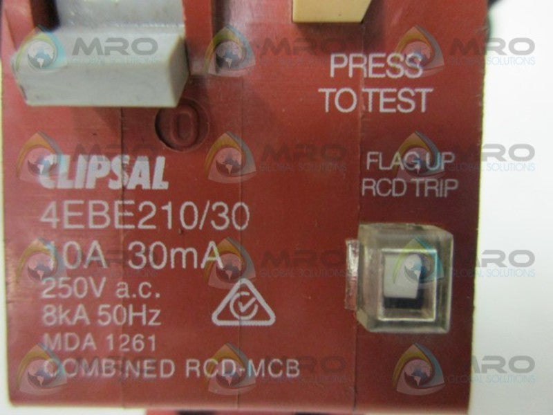 CLIPSAL 4EBE210130 CIRCUIT BREAKER  UNMP