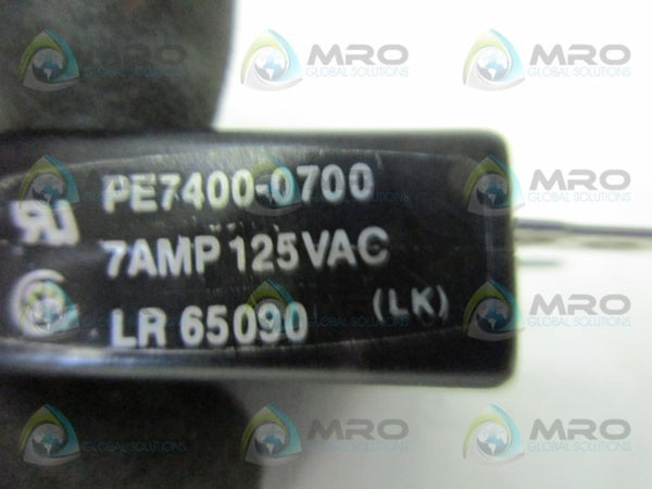 JOEMEX PE7400-0700 15 AMP PUSH BUTTON RESET BREAKER  UNMP