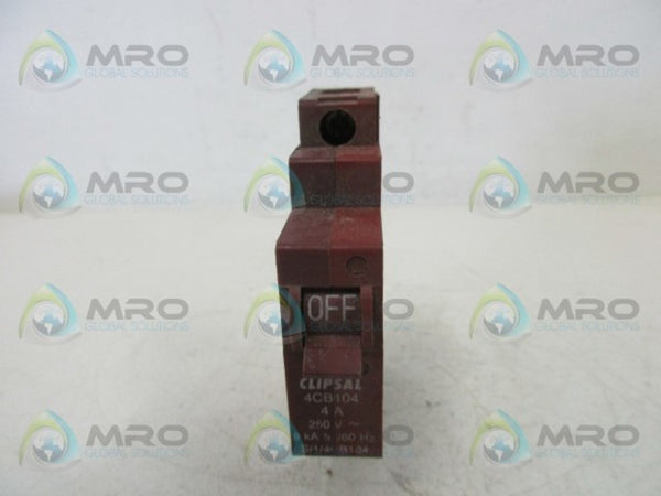 CLIPSAL 4CB104 CIRCUIT BREAKER 4A  UNMP