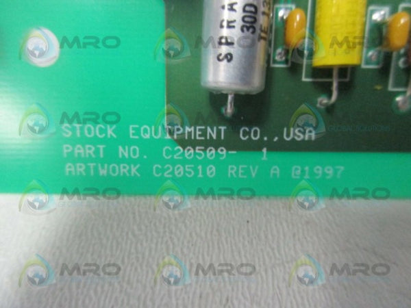 STOCK EQUIPMENT C20509-1 CIRCUIT BOARD  NSNP