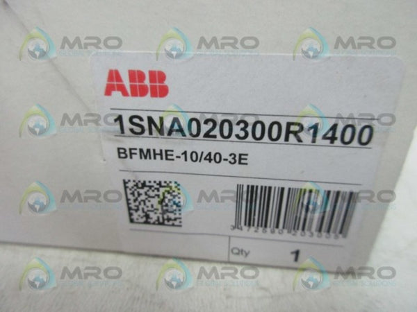 ABB 1SNA020300R1400 TERMINAL BLOCK  NSMP