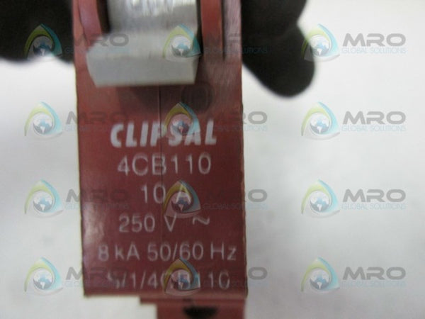 CLIPSAL 4CB110 1P 10A CIRCUIT BREAKER  UNMP