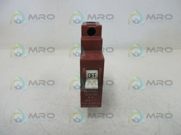 CLIPSAL 4CB106 1P 6A CIRCUIT BREAKER  UNMP
