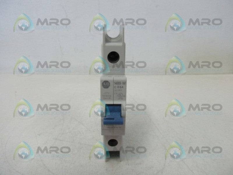 ALLEN BRADLEY 1489-M005 SER.D CIRCUIT BREAKER 277V 50/60HZ  UNMP