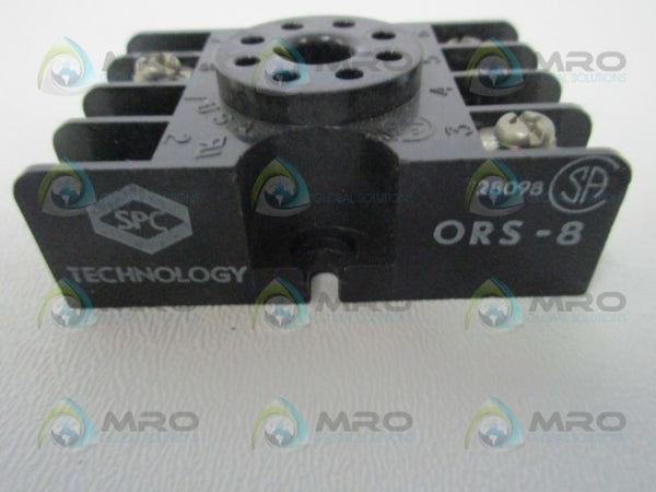 SPC ORS-8 RELAY SOCKET  UNMP