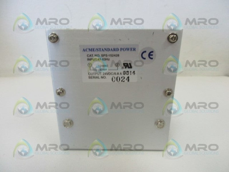 ACME SPS-152428 LINEAR POWER SUPPLY  NSNP