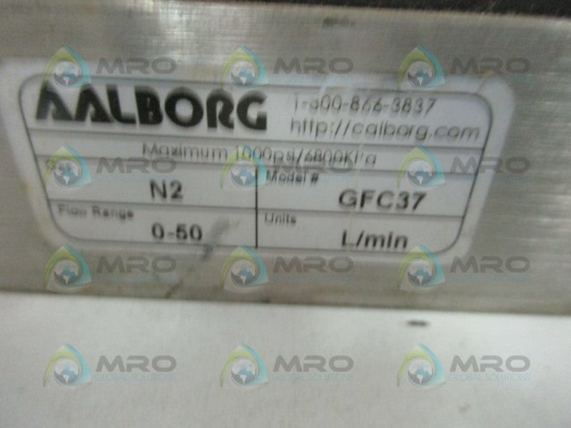 AALBORG GFC37 MASS FLOW CONTROLLER 0-50  UNMP