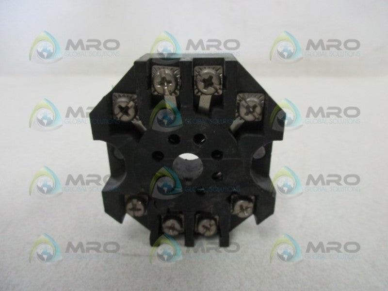 AGASTAT BCSA08SC RELAY SOCKET  UNMP