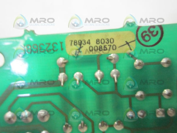 ACI 132368F HVAC CONTROL  UNMP