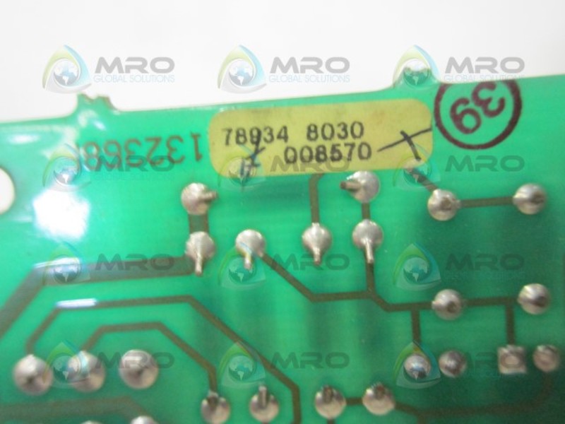 ACI 132368F HVAC CONTROL  UNMP