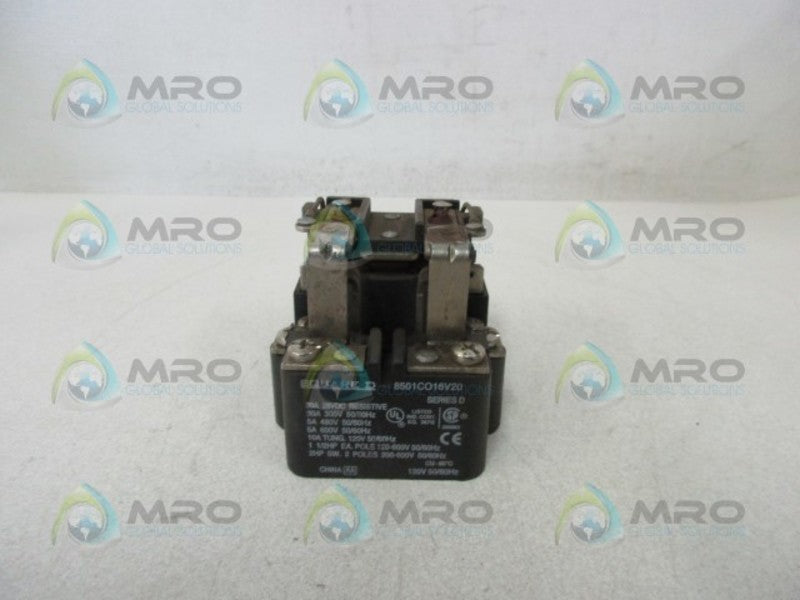 SQUARE D 8501CO16V20 RELAY  UNMP