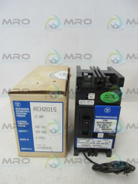 WESTINGHOUSE REH2015 CIRCUIT BREAKER  NSMP