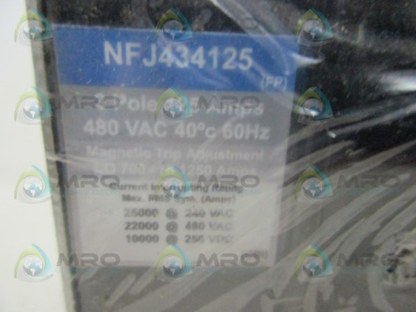 FEDERAL PACIFIC NFJ434125 CIRCUIT BREAKER  NSNP