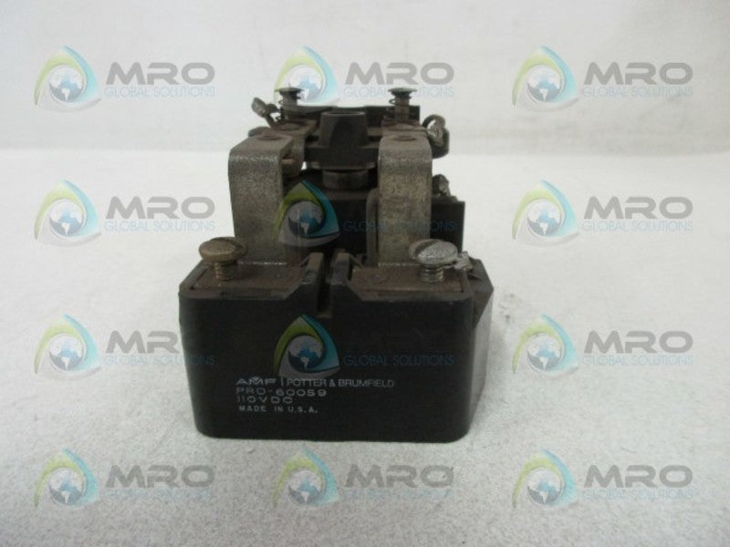 POTTER & BRUMFIELD PRD-60059 POWER RELAY  UNMP