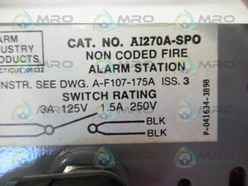 AIP A1270A-SPO FIRE ALARM  NSMP