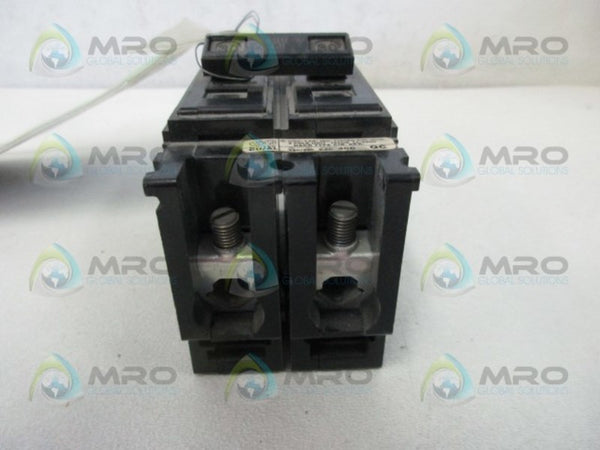 WESTINGHOUSE 30A 2 POLE CIRCUIT BREAKER  UNMP  1 NEED TO SEE NEED PART NUMBER