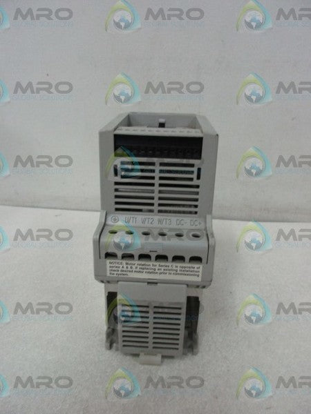 ALLEN BRADLEY 160-BA04NPS1P1 SER. C F/W 7 (NO KEYPAD)  UNMP