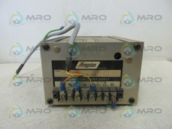 ACOPIAN TD15-160 POWER SUPPLY (AS PICTURED)  UNMP