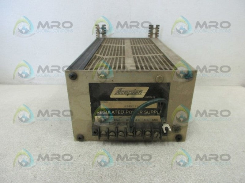 ACOPIAN A24MT350 POWER SUPPLY (AS PICTURED)  UNMP