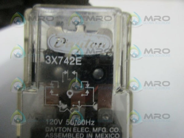 DAYTON 3X742E RELAY  UNMP