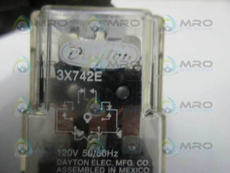 DAYTON 3X742E RELAY  UNMP
