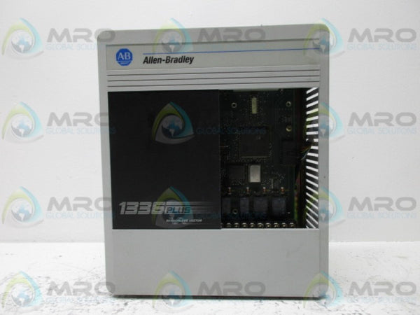 ALLEN BRADLEY 1336S-BRF05-AA-EN4-HAP-L4 SER D AC DRIVE (AS PICTURED)  UNMP