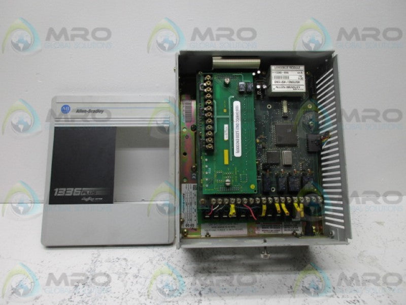 ALLEN BRADLEY 1336S-BRF05-AA-EN4-HAP-L4 SER D AC DRIVE (AS PICTURED)  UNMP