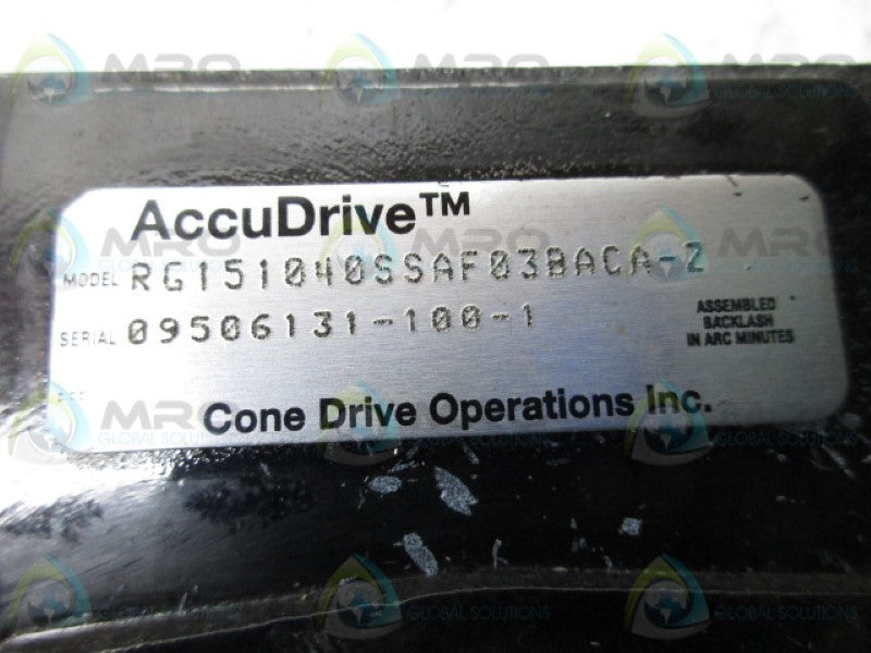 ACCUDRIVE RG151040SSAF03BACA-Z GEAR HEAD  NSNP