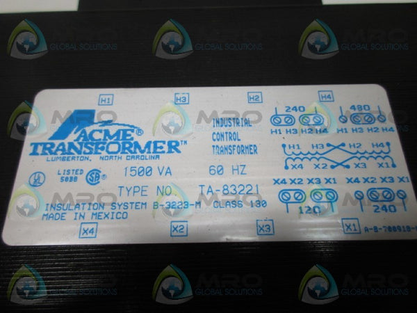 ACME TA-83221 TRANSFORMER  NSMP