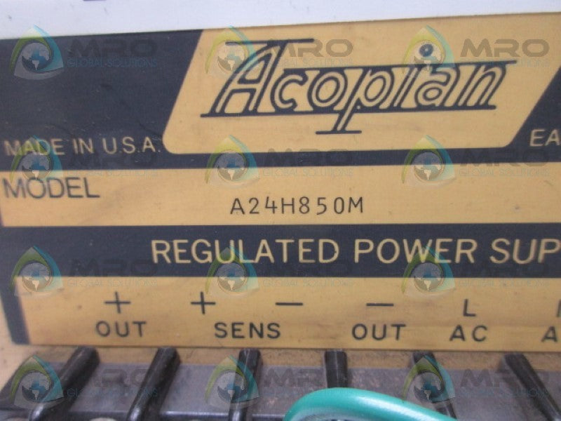 ACOPIAN A24H850M POWER SUPPLY  UNMP