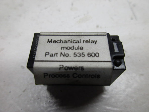 POWERS PROCESS CONTROLS 535-600 RELAY  UNMP