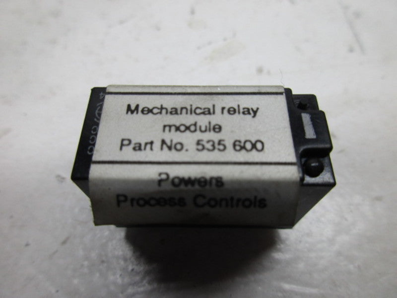 POWERS PROCESS CONTROLS 535-600 RELAY  UNMP