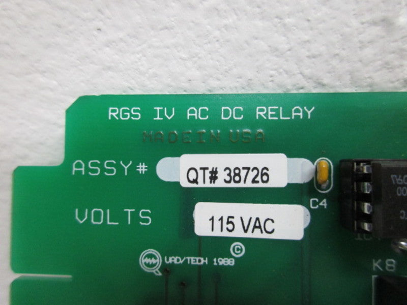 QUAD TECH 38726 RELAY BOARD  NSNP