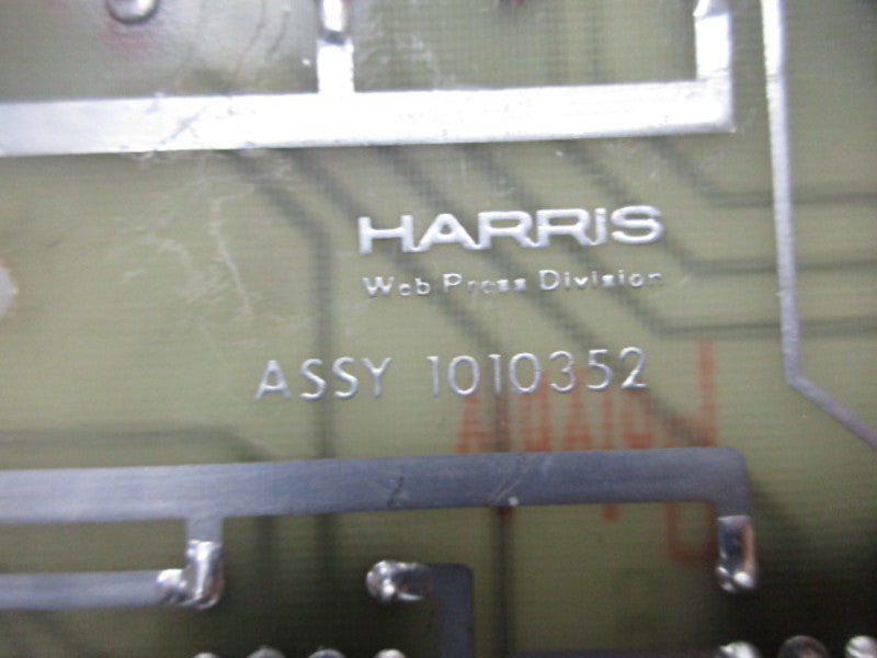HARRIS 1010352 RELAY BOARD  UNMP