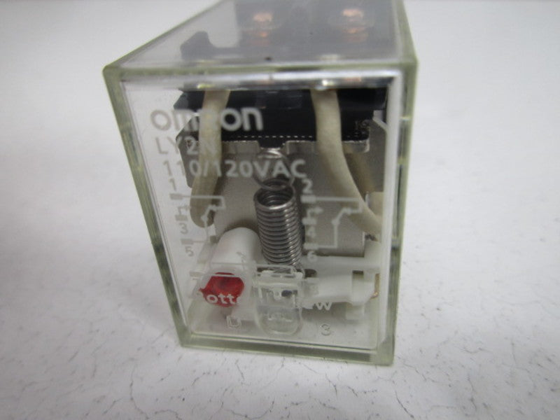 OMRON LY2N RELAY 110/120VAC  UNMP