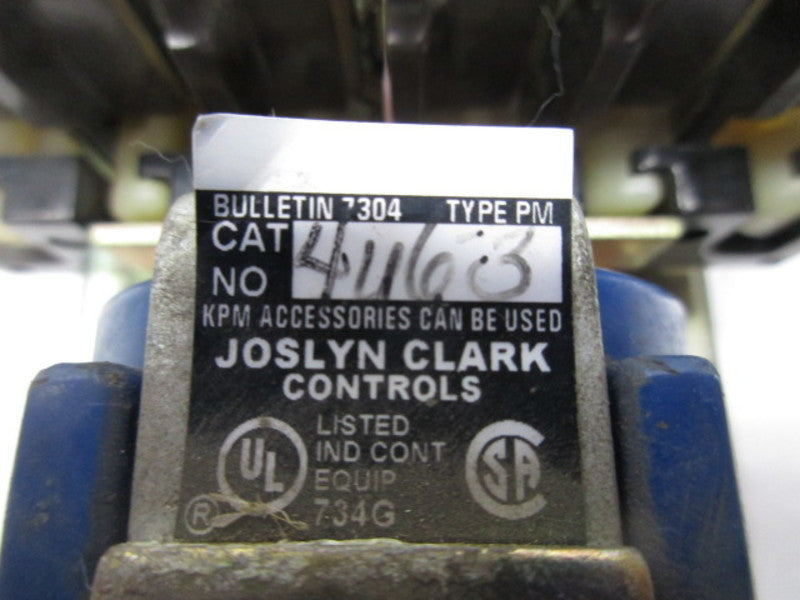 JOSLYN CLARK 4U6-3 CONTROL RELAY COIL  UNMP