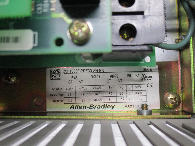 ALLEN BRADLEY 1336F-BRF30-AN-EN SER B  UNMP