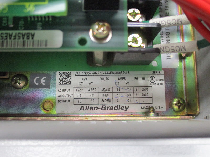 ALLEN BRADLEY 1336F-BRF30-AN-EN-HASP-L6 SER. B  UNMP