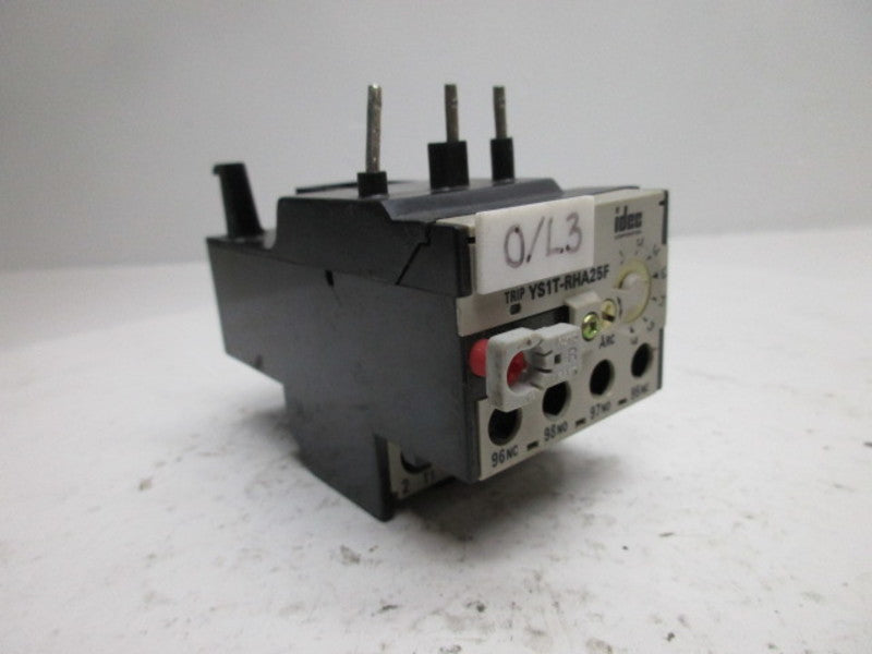 IDEC YS1T-RHA25F1P3D OVERLOAD RELAY  UNMP
