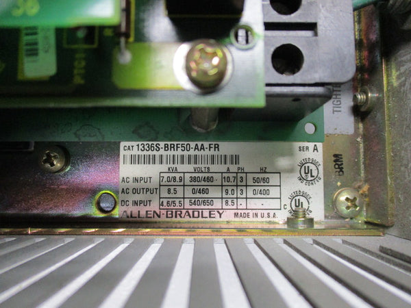 ALLEN BRADLEY 1336S-BRF50-AA-FR SER. A  UNMP