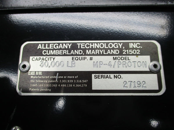 ALLEGANS TECHNOLOGY MP-4/PROTON  UNMP