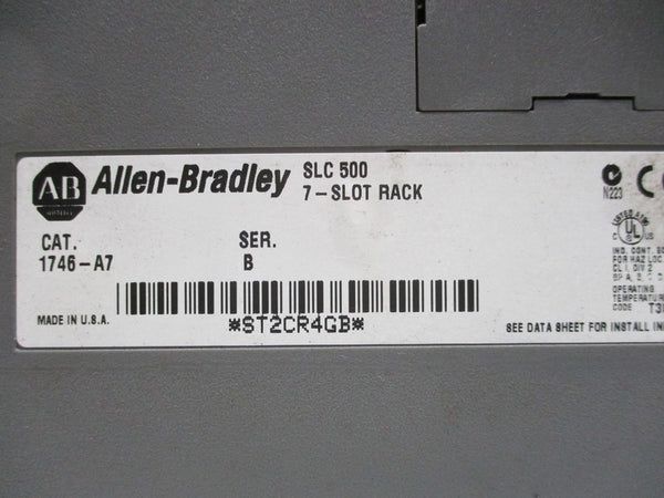 ALLEN BRADLEY 1746-A7 SER. B (AS PICTURED)  UNMP
