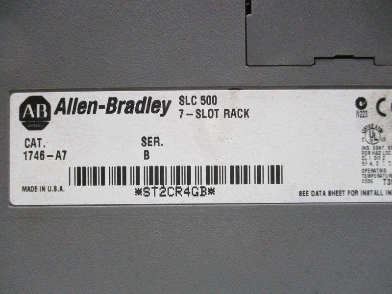 ALLEN BRADLEY 1746-A7 SER. B (AS PICTURED)  UNMP