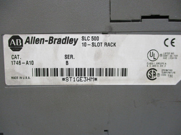 ALLEN BRADLEY 1746-A10 SER. B (AS PICTURED)  UNMP