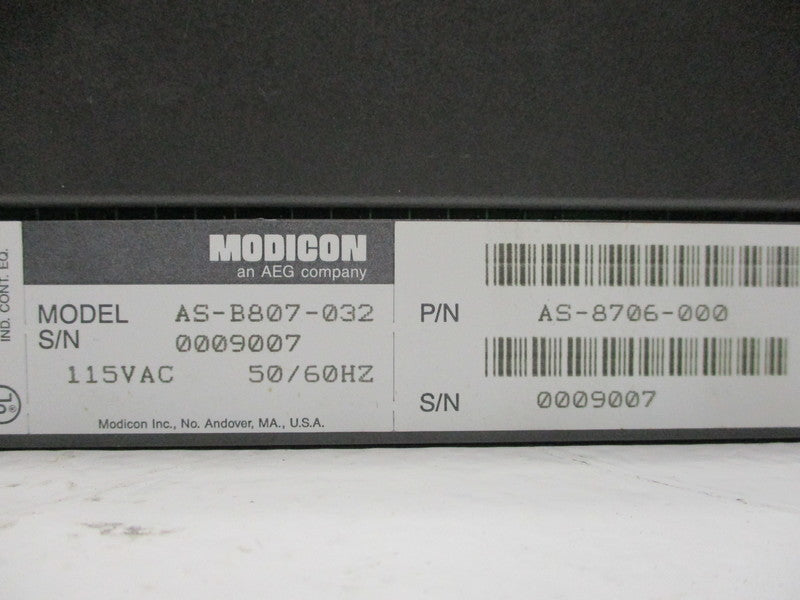 AEG MODICON AS-B807-032 (AS-8706-000)  UNMP